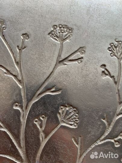 Поднос латунный винтаж