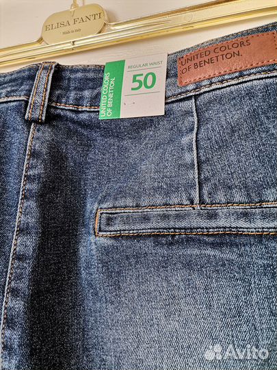 Женская джинсовая юбка Benetton (Италия)