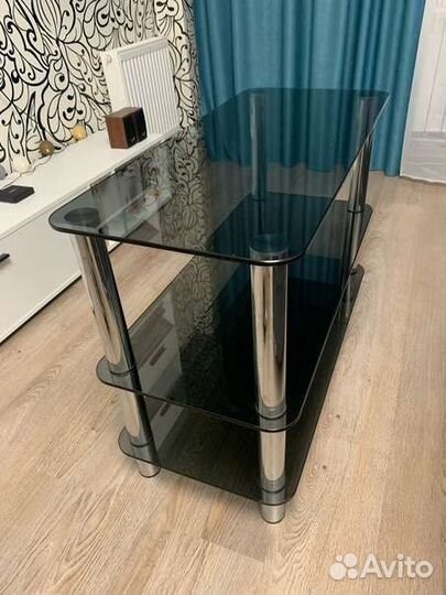 Стеклянная тумба