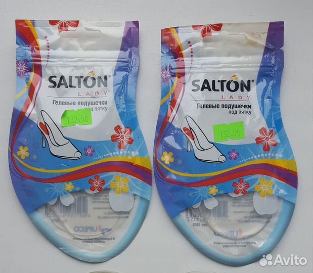 Гелевые подушечки под пятку Salton lady