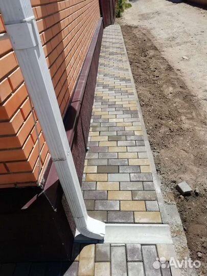 Укладка тротуарной плитки