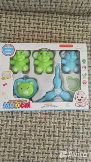 Мобиль на кроватку механический