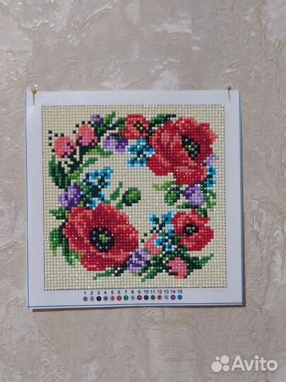 Картины с алмазной вышивкой. Ручная работа