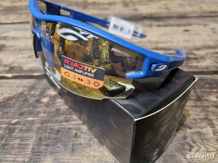 Очки Julbo Aero Blue Reactiv Performance 1-3 Новые