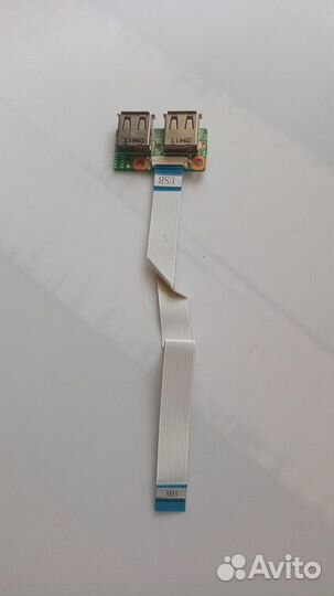 Плата USB разъемов для ноутбука HP DV6-1000