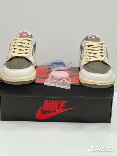 Кроссовки Nike Air Jordan 1 Low Travis Scott