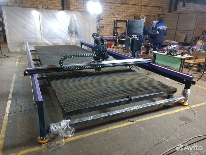 Станок плазменной резки 2000х6000