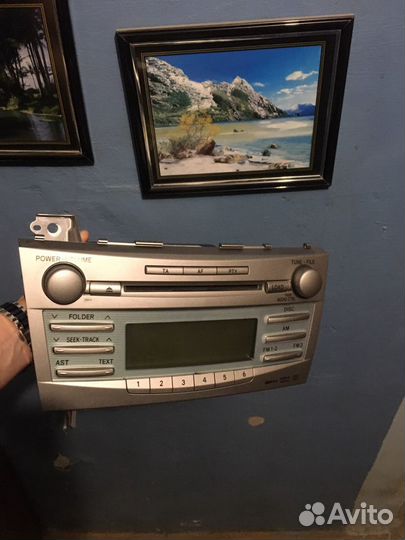 Магнитола toyota camry 40
