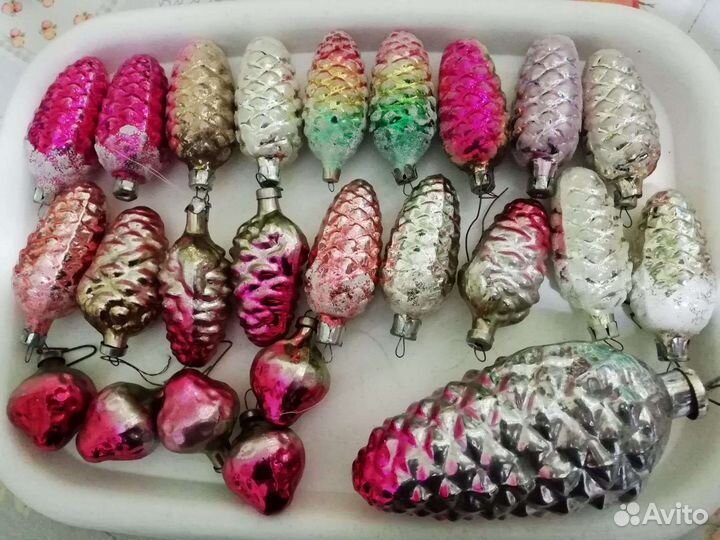 Елочные игрушки СССР