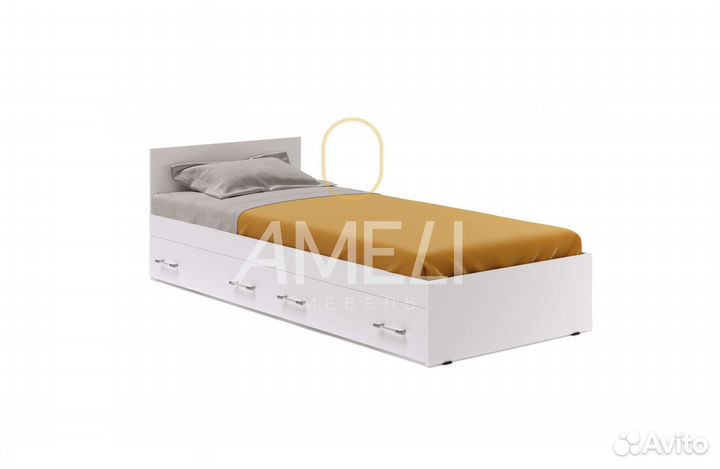 Кровать с ящиками