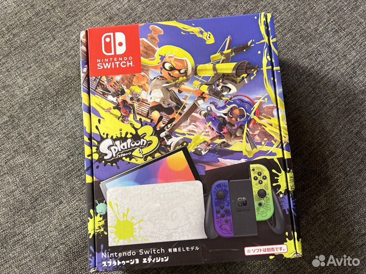 Nintendo switch oled прошитая 64+256 Gb с играми