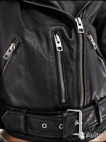 Кожаная куртка косуха All saints