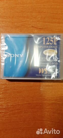 Sony Premium 125P data cartridge