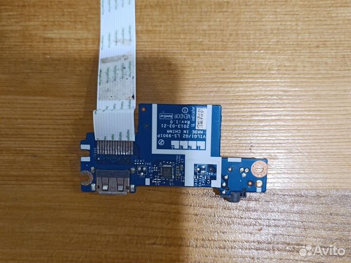 Плата USB AUX LS-9901P Lenovo G500s, G505s