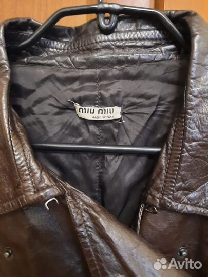 Куртка - косуха MIU MIU