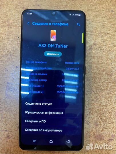 Samsung galaxy A32 4/128GB