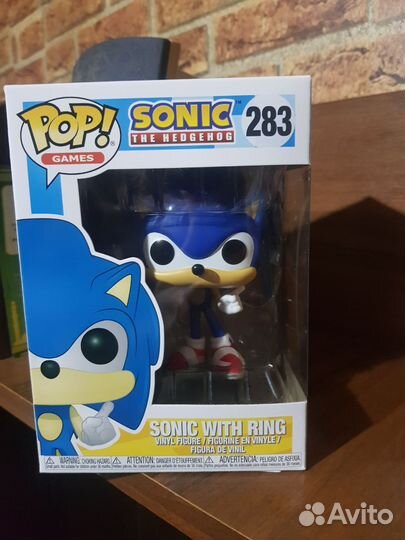 Funko Pop Sonic The Hedgehog: Sonic With Ring