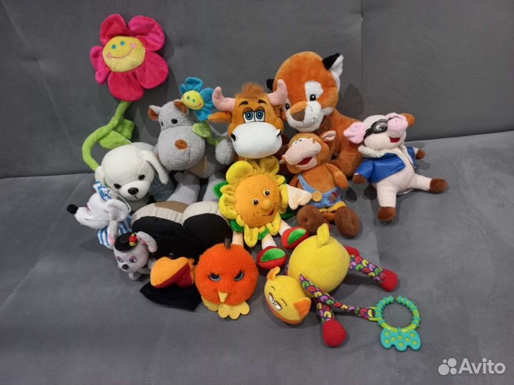 Мягкие игрушки пакетом