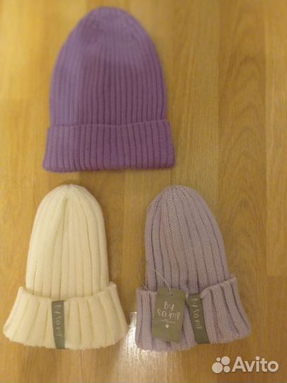 Шапки бини новые, карусель
