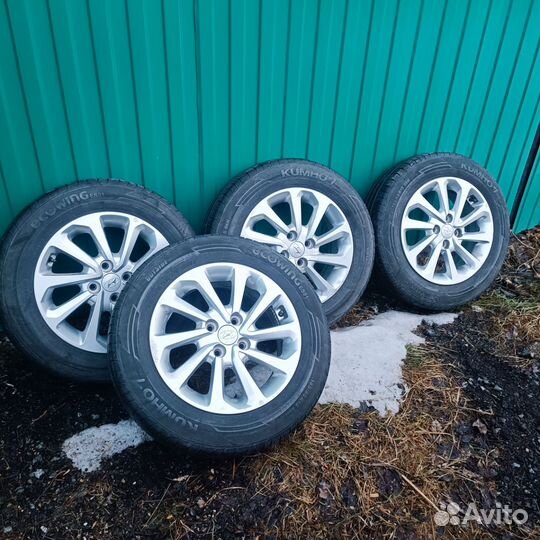 Оригинальные диски Hyundai Solaris r15