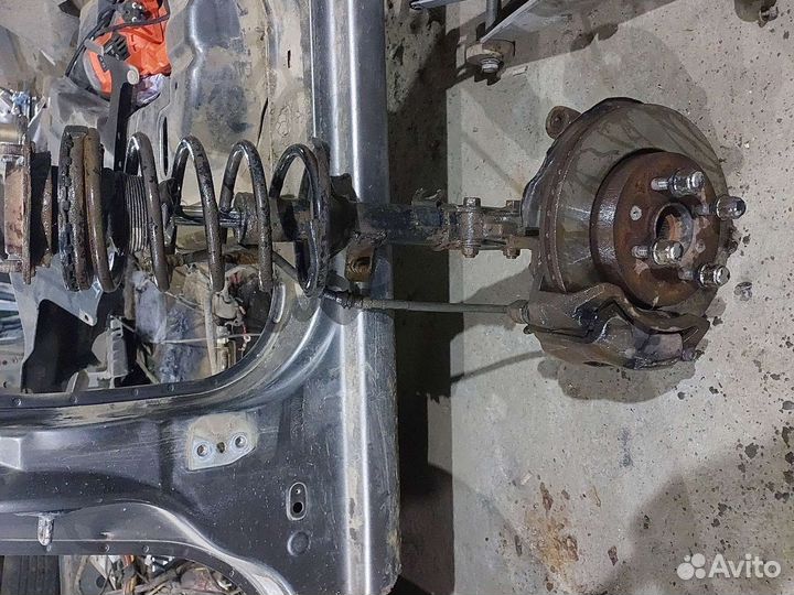 Стойка передняя kia spectra