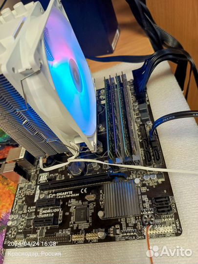 Комплект i7 4790к + 32гб + z97m + кулер