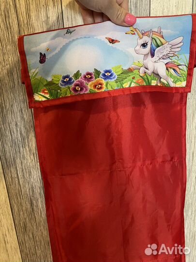 Кармашек на дверцу шкафчика для садика