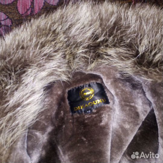 Куртка кожаная, зимняя, новая 54р