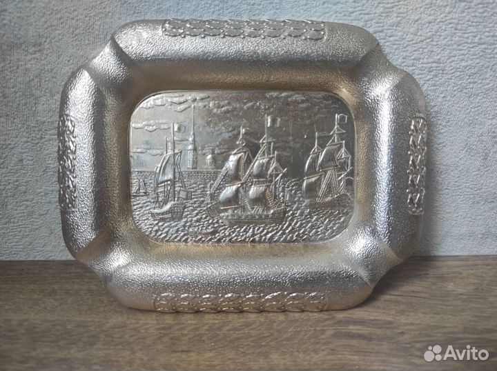 Пепельница алюминиевая СССР