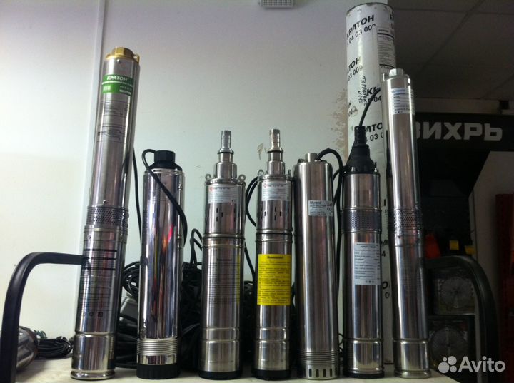 Погружной насос для скважин Вихрь сн-90В