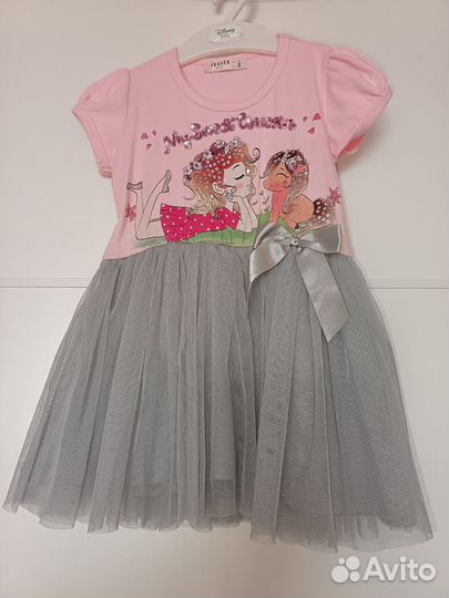 Платье для девочки 92