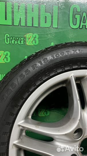 Nokian 255/55 r18 Оригинальный диск на porsche