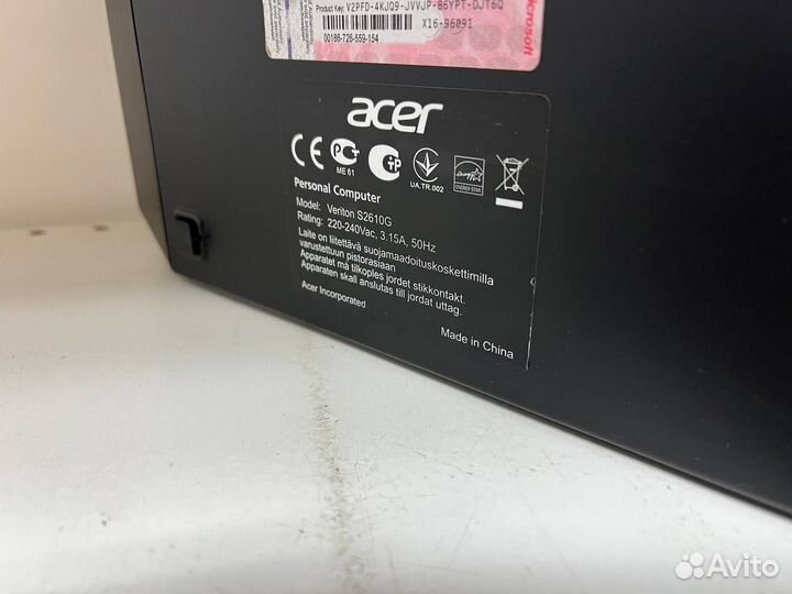 Компьютер Acer i5 + SSD
