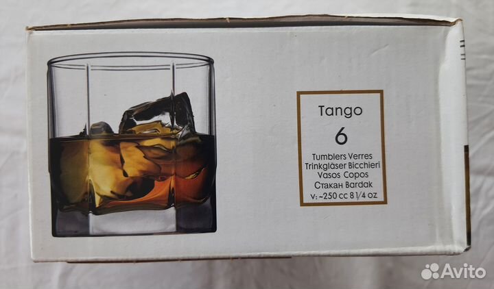 Набор стаканов танго-F&D 6 шт. 250 мл Pasabahce