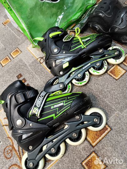 Ролики детские раздвижные 35-38 размер