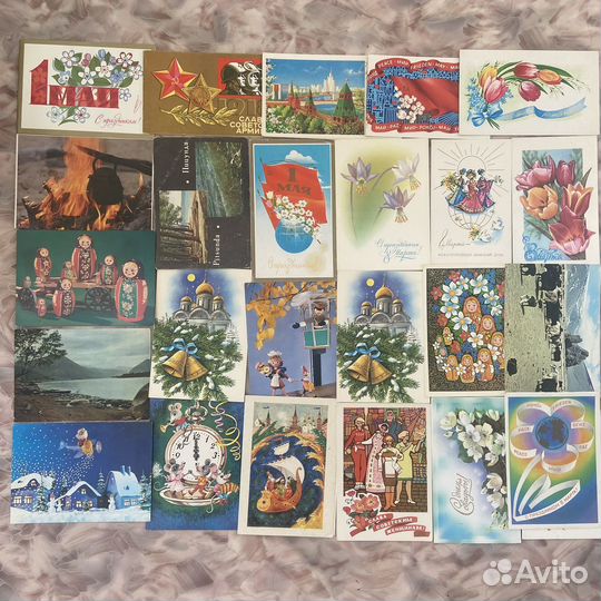 Открытки советские СССР