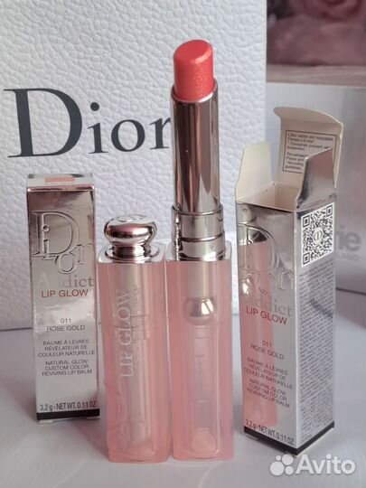 Dior addict. Блеск бальзам для губ. Тон 001