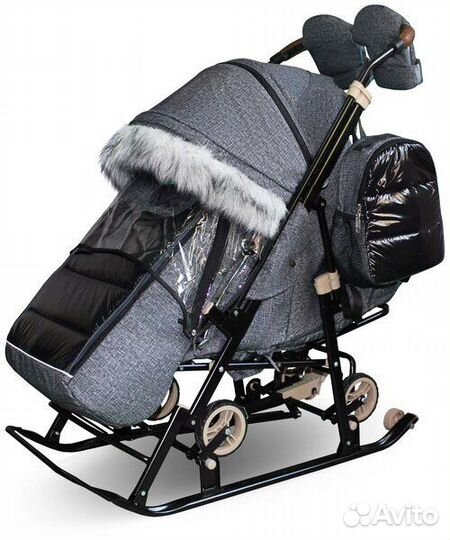 Санки коляска galaxy