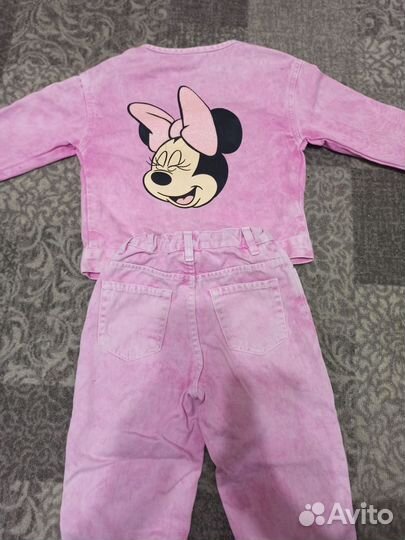 Джинсовый костюм размер 110