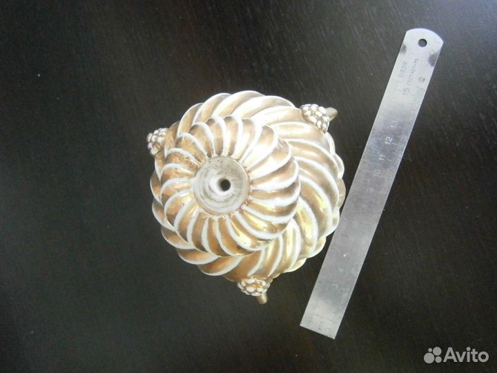 Фарфоровая лампада Кузнецов 19 век