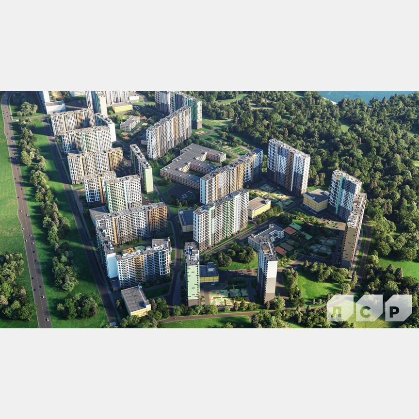 2-к. квартира, 55,2 м², 18/21 эт.