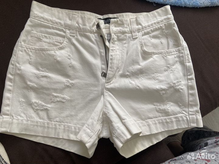 Джинсовые шорты D&G