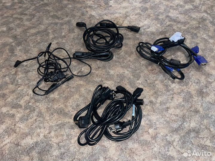 Кабель питания, удлинитель, восьмерка, vga