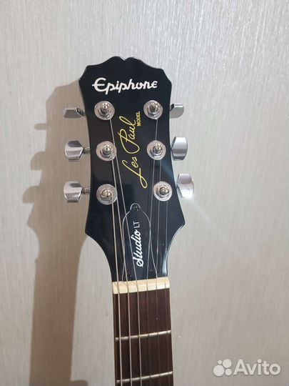 Электро гитара epiphone Les Paul studio LT Ebony