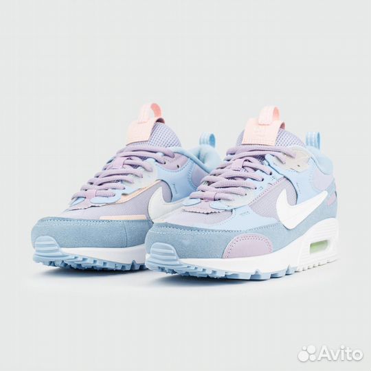 Кроссовки Nike Air Max 90 Futura Blue Pink / White