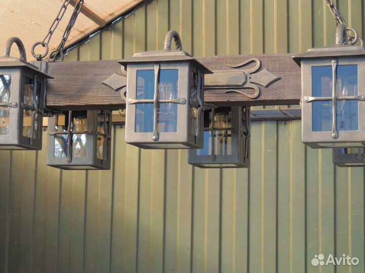 Люстра кованая 