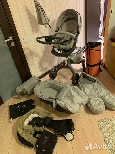 Коляска stokke xplory v5 2 в 1