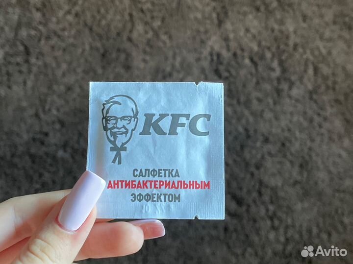 Влажная салфетка кфс