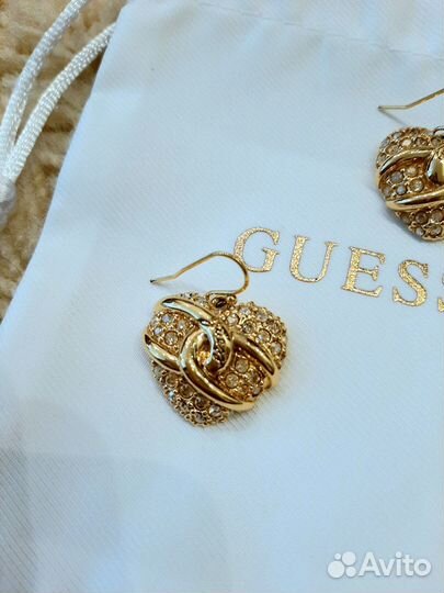 Серьги Guess оригинал
