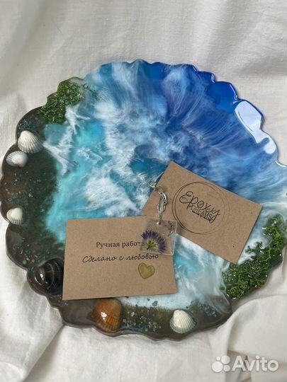 Тарелка ручной работы любой формы и дизайна